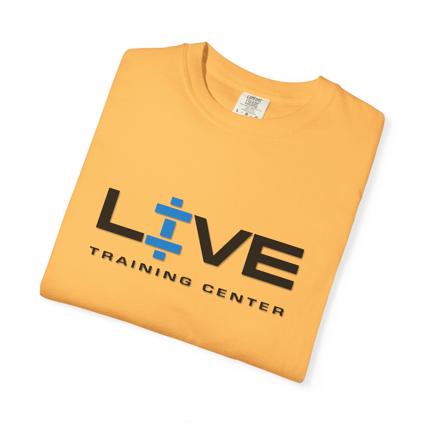 Live Training Center Unisex Garment-Dyed T-shirt | Fitness Apparel