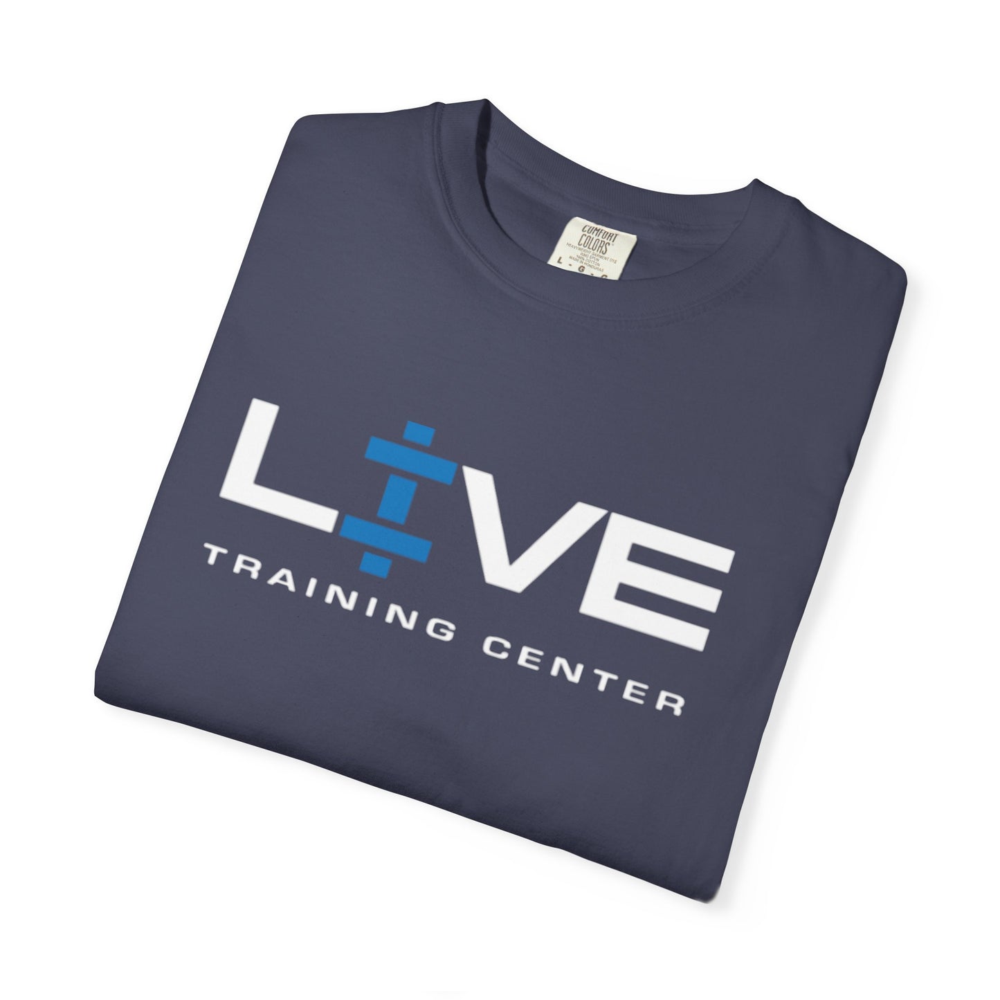 Live Training Center T-shirt, Workout Tee, Fitness Apparel, Gym Shirt, Gift for Fitness Enthusiasts