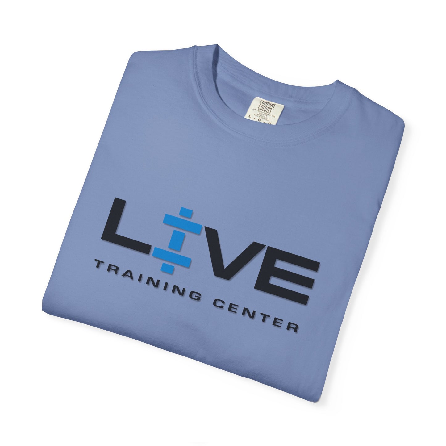 Live Training Center Unisex Garment-Dyed T-shirt | Fitness Apparel