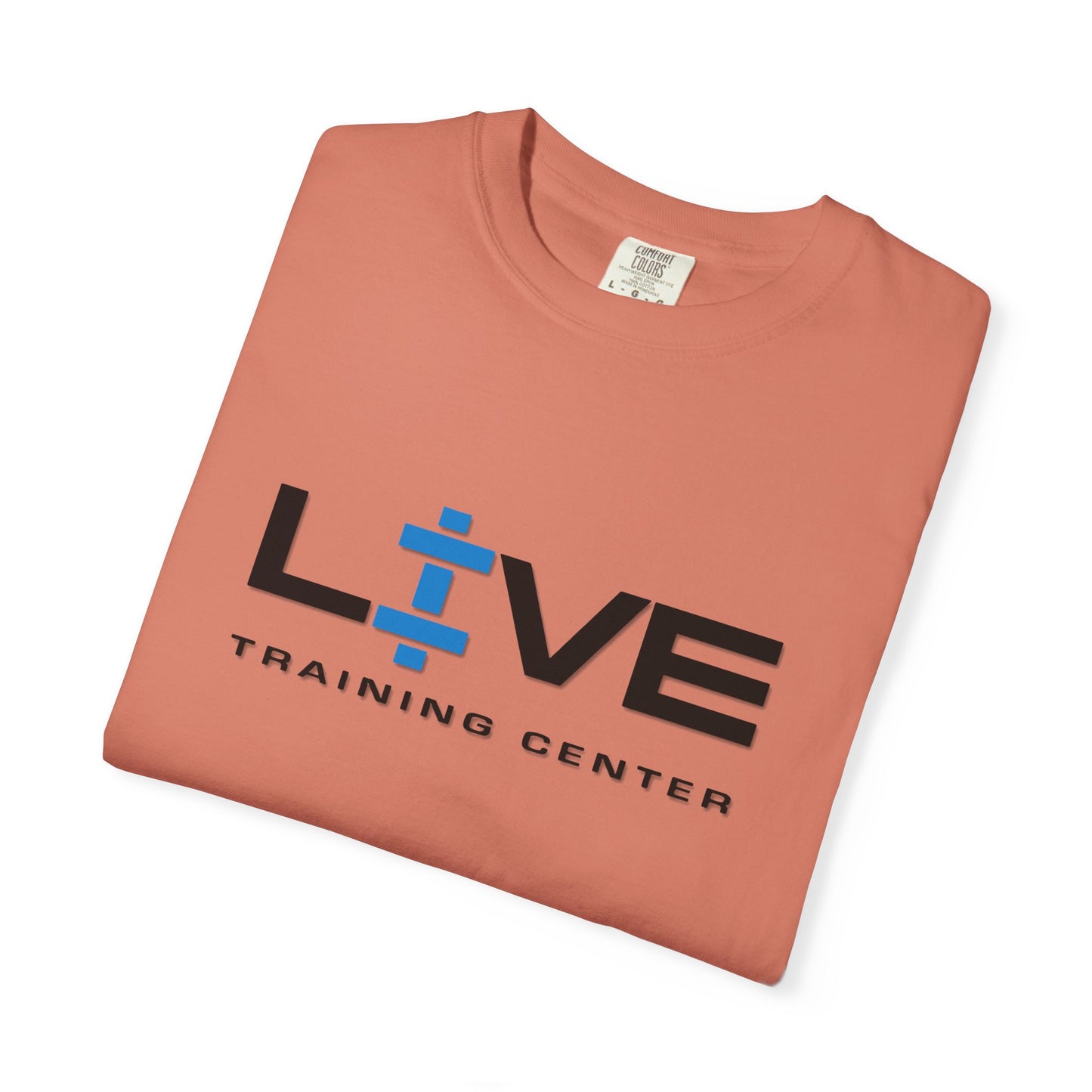 Live Training Center Unisex Garment-Dyed T-shirt | Fitness Apparel
