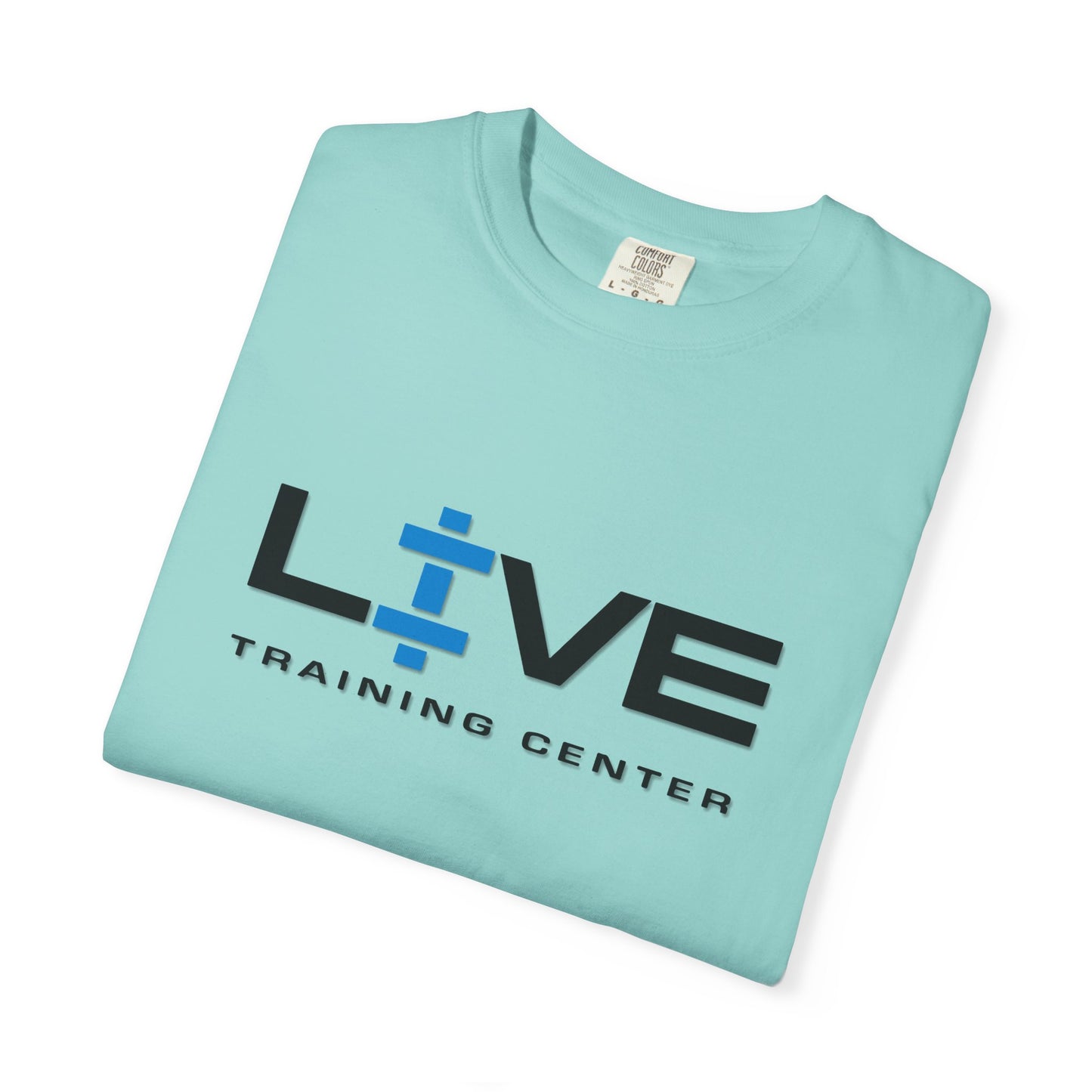 Live Training Center Unisex Garment-Dyed T-shirt | Fitness Apparel