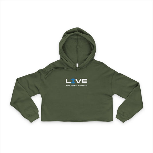 The LIVE Essentials Cropped Hoodie