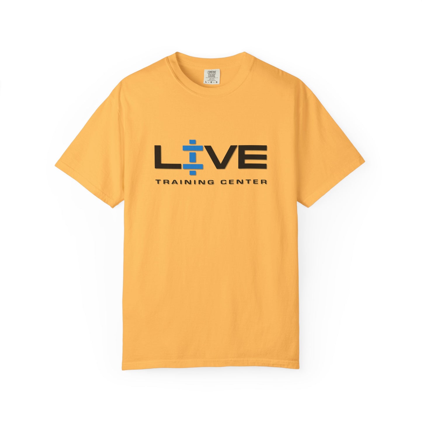 Live Training Center Unisex Garment-Dyed T-shirt | Fitness Apparel