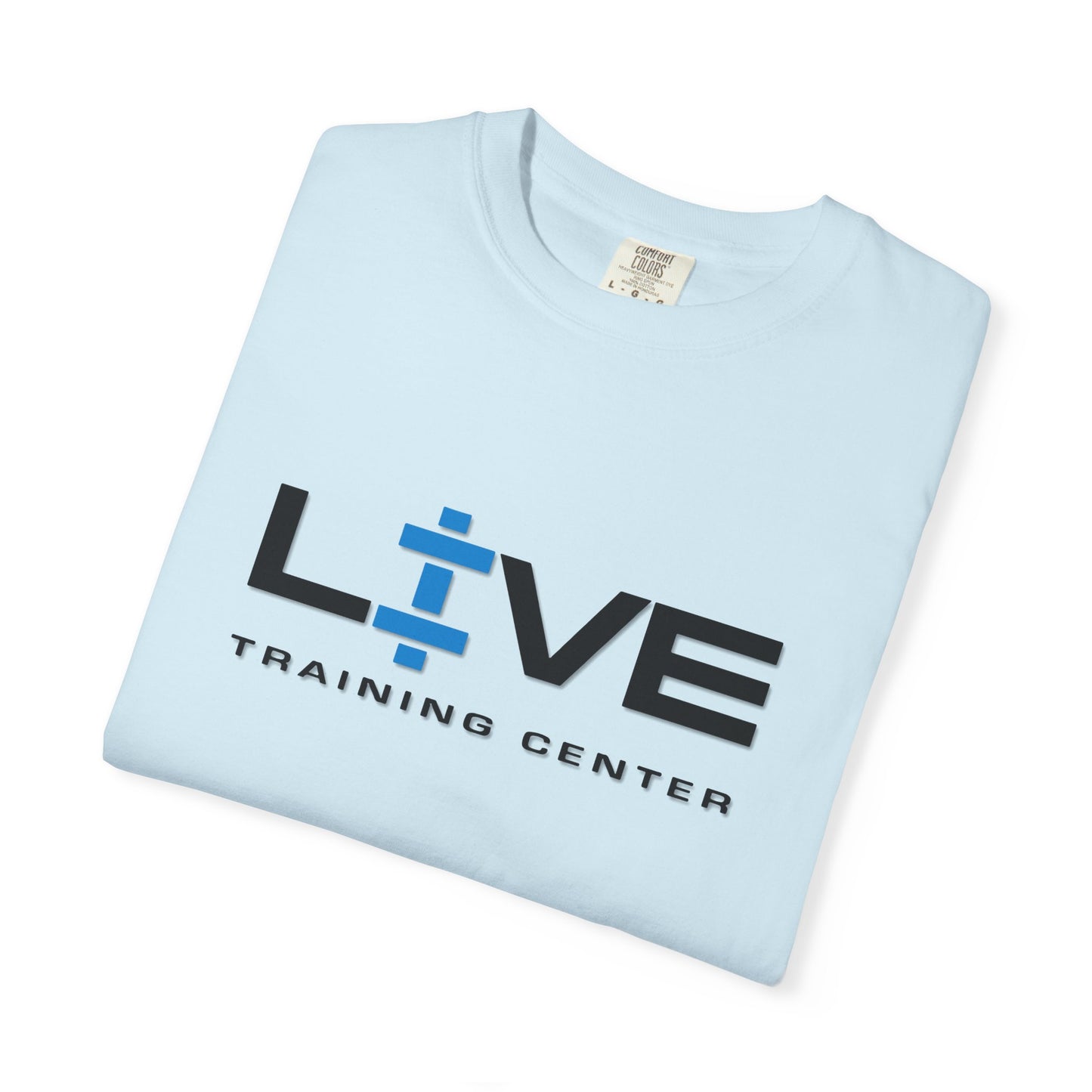 Live Training Center Unisex Garment-Dyed T-shirt | Fitness Apparel