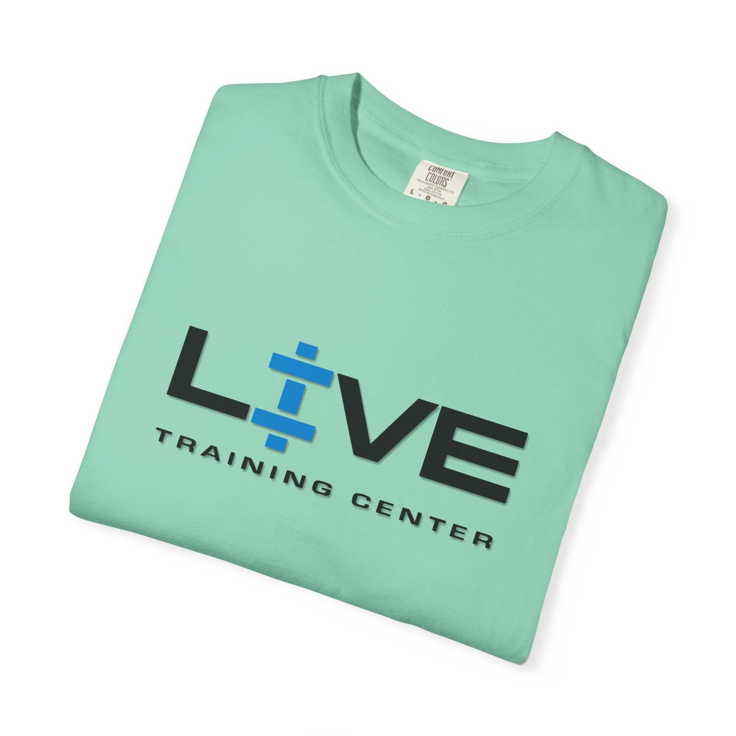 Live Training Center Unisex Garment-Dyed T-shirt | Fitness Apparel