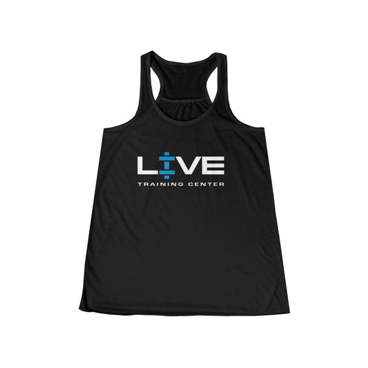 LIVE Women's Racerback Exercise Tank, Workout Top, Fitness Apparel, Summer Activewear, Gift for Her