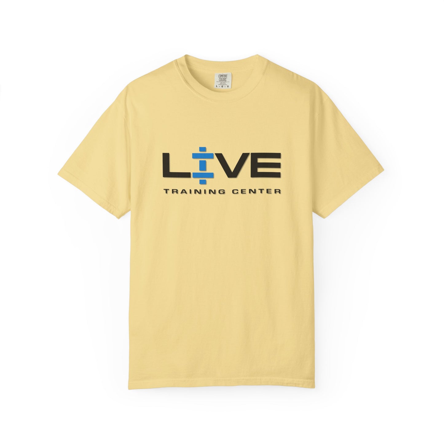 Live Training Center Unisex Garment-Dyed T-shirt | Fitness Apparel