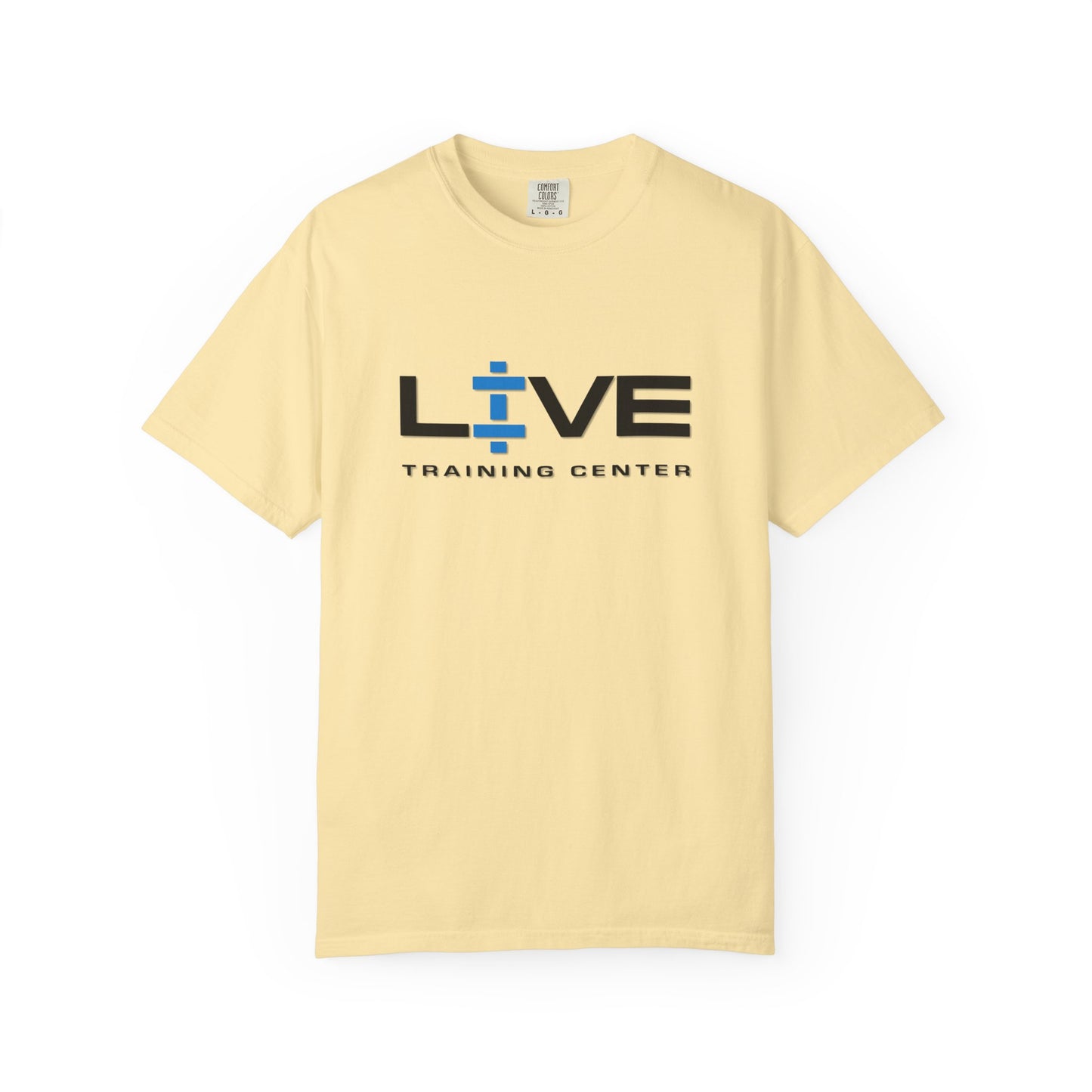 Live Training Center Unisex Garment-Dyed T-shirt | Fitness Apparel
