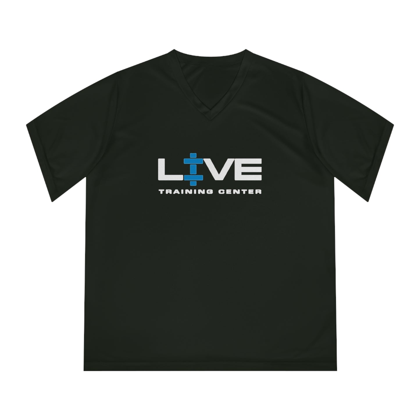 LIVE Women's Performance V-Neck T-Shirt, Workout Tee, Fitness Clothing, Exercise Apparel, Gym Top, Activewear