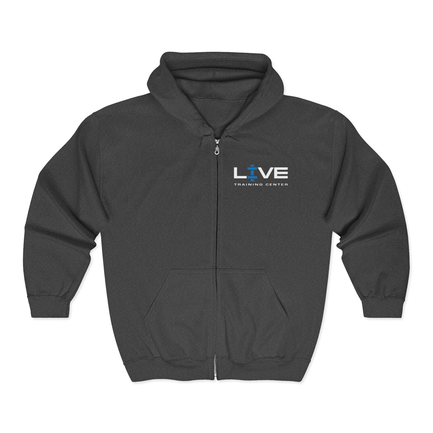 Unisex Heavy Blend Full Zip Hoodie with LIVE Training Center Logo, Cozy Athletic Outerwear, Perfect for Gym & Study, Ideal Gift for [...]