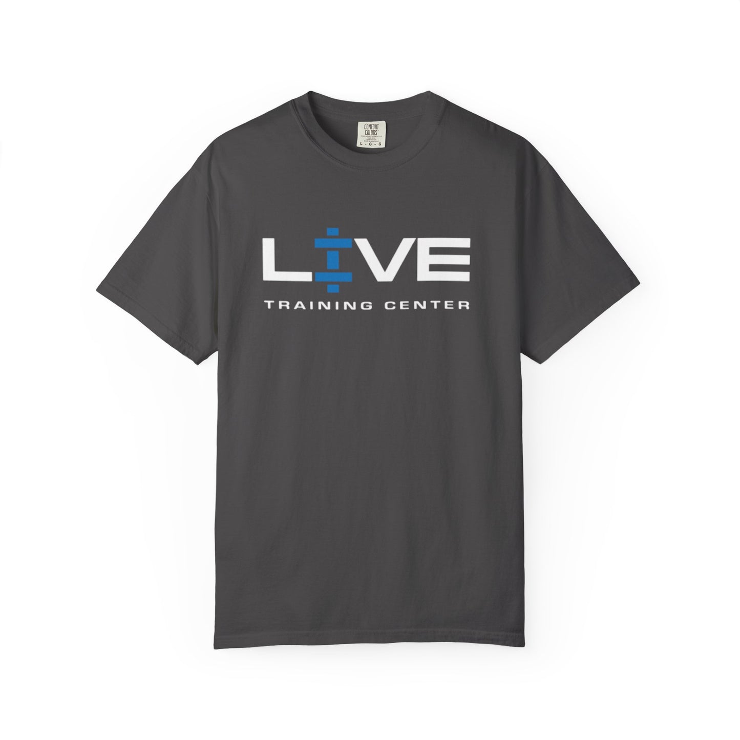 Live Training Center T-shirt, Workout Tee, Fitness Apparel, Gym Shirt, Gift for Fitness Enthusiasts