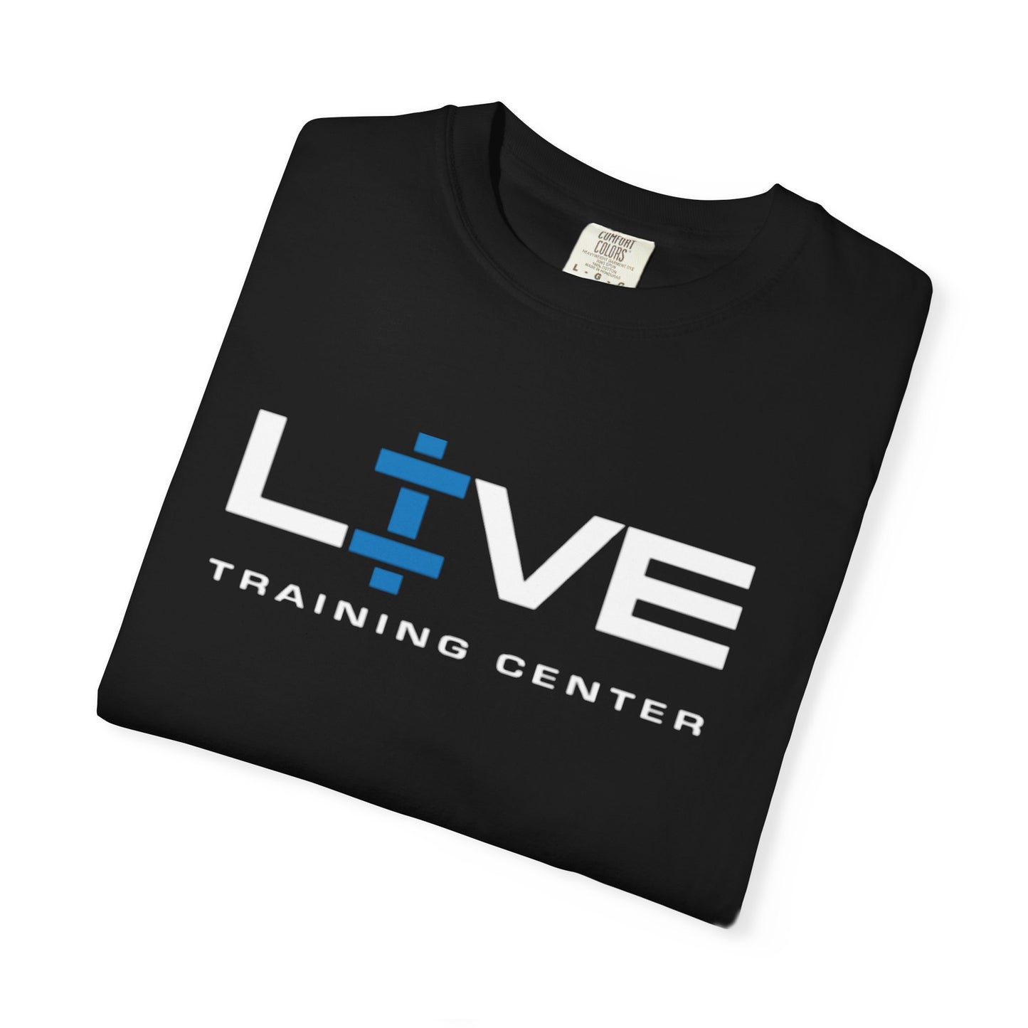 Live Training Center T-shirt, Workout Tee, Fitness Apparel, Gym Shirt, Gift for Fitness Enthusiasts