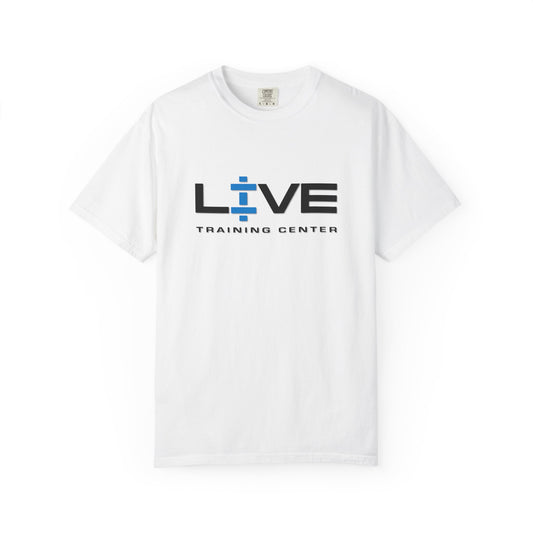 Live Training Center Unisex Garment-Dyed T-shirt | Fitness Apparel