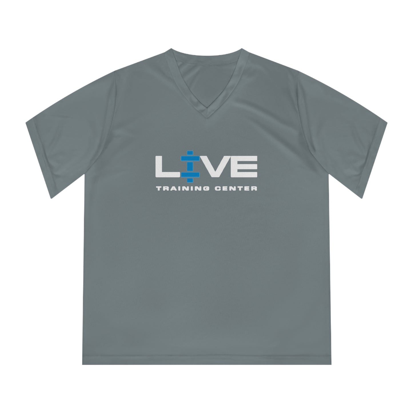 LIVE Women's Performance V-Neck T-Shirt, Workout Tee, Fitness Clothing, Exercise Apparel, Gym Top, Activewear