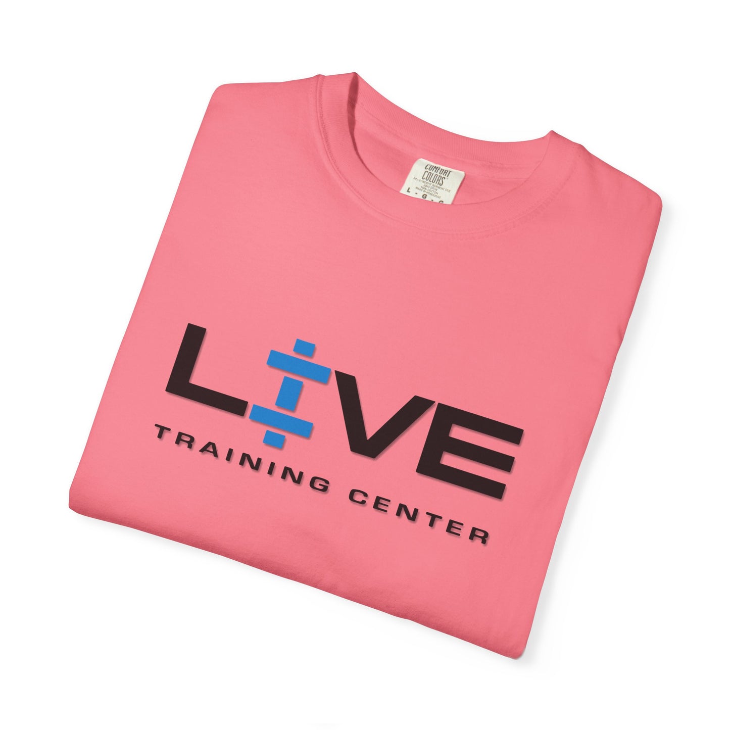 Live Training Center Unisex Garment-Dyed T-shirt | Fitness Apparel