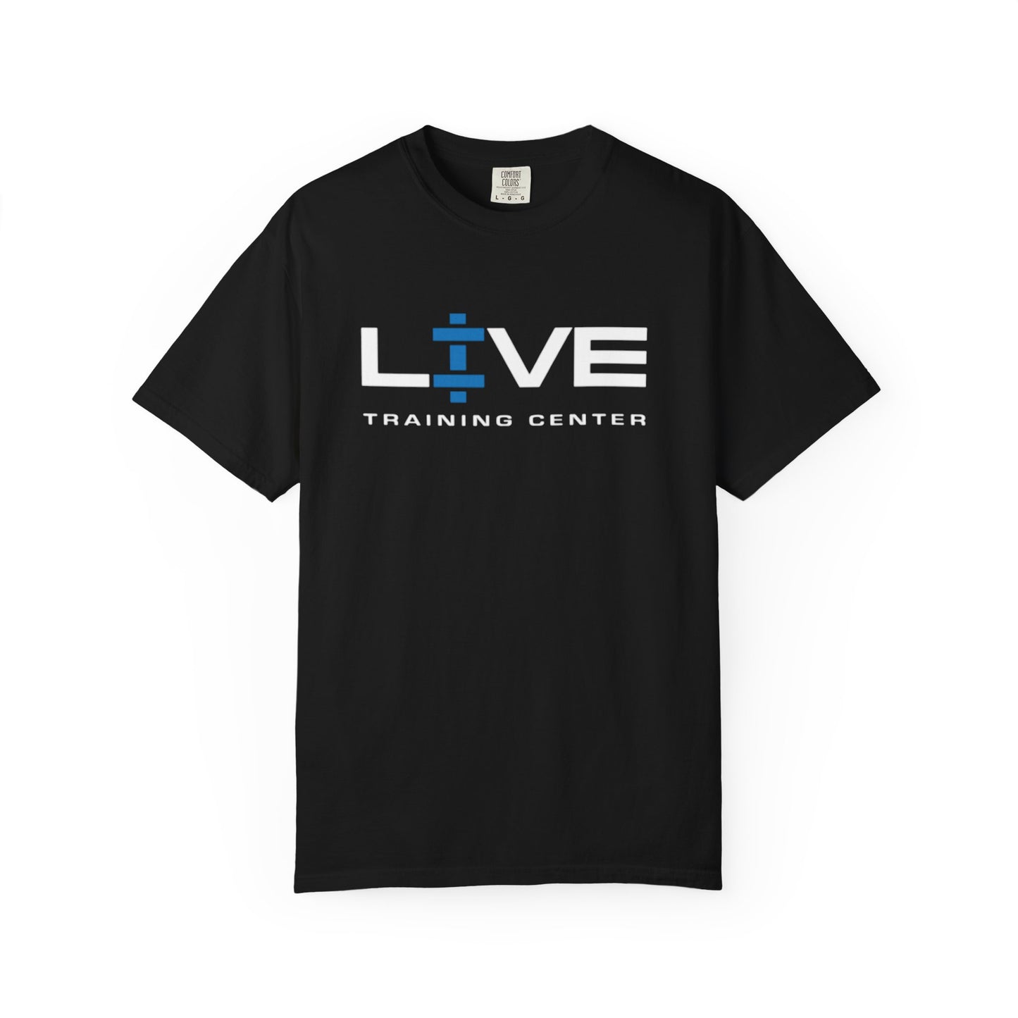 Live Training Center T-shirt, Workout Tee, Fitness Apparel, Gym Shirt, Gift for Fitness Enthusiasts