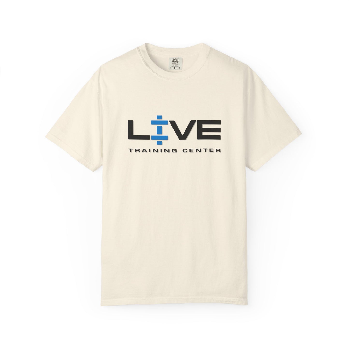 Live Training Center Unisex Garment-Dyed T-shirt | Fitness Apparel