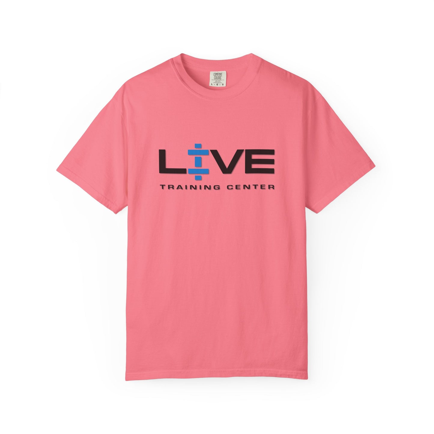 Live Training Center Unisex Garment-Dyed T-shirt | Fitness Apparel