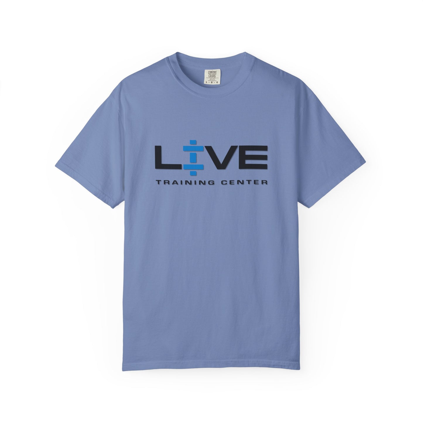 Live Training Center Unisex Garment-Dyed T-shirt | Fitness Apparel