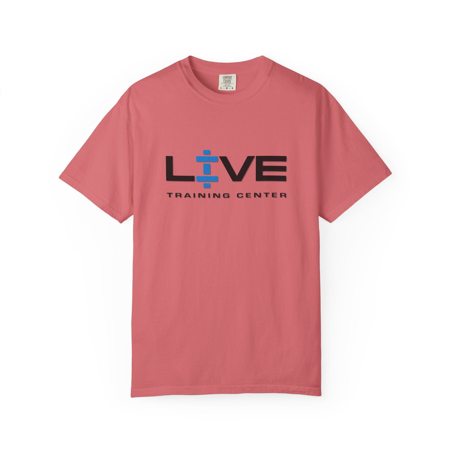 Live Training Center Unisex Garment-Dyed T-shirt | Fitness Apparel