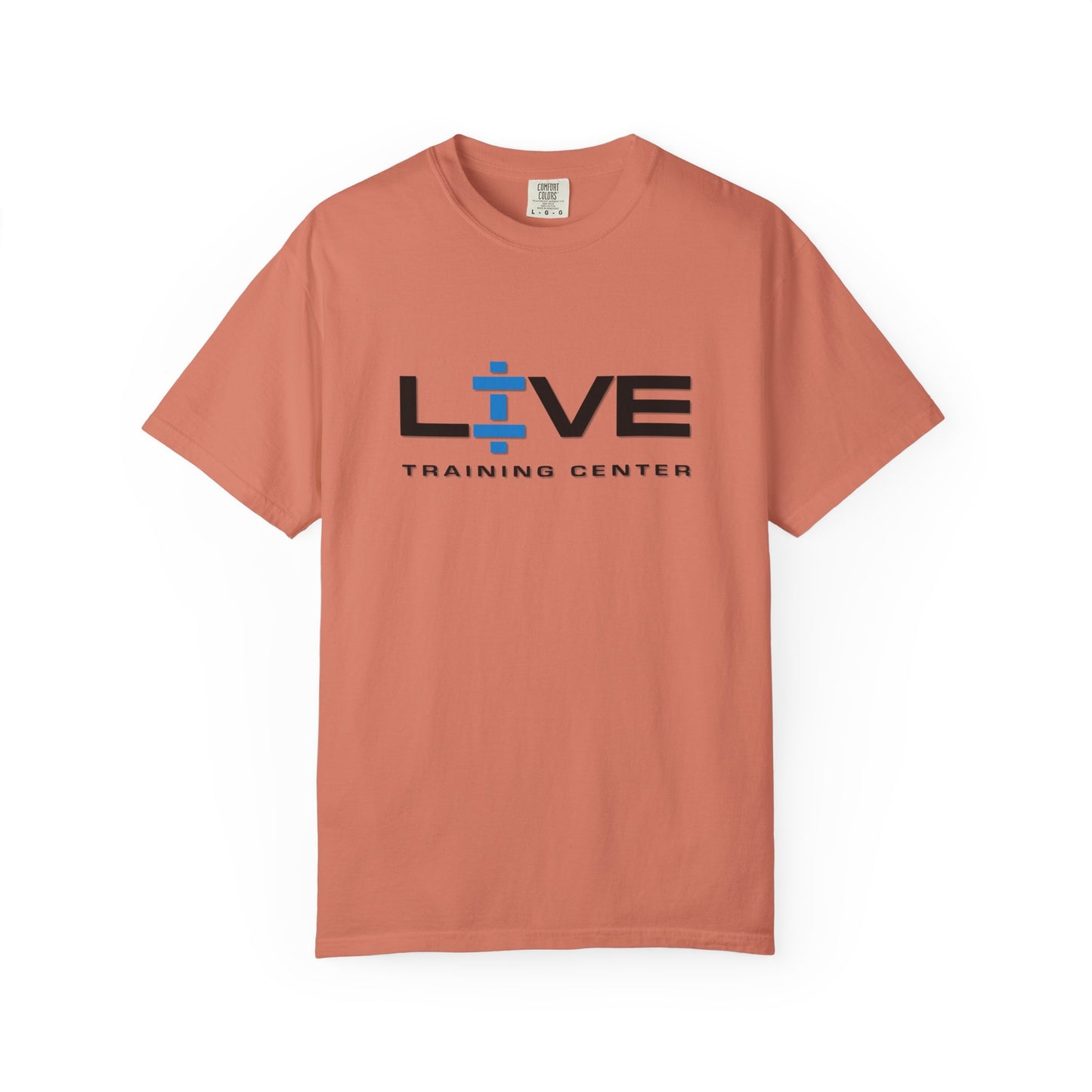 Live Training Center Unisex Garment-Dyed T-shirt | Fitness Apparel