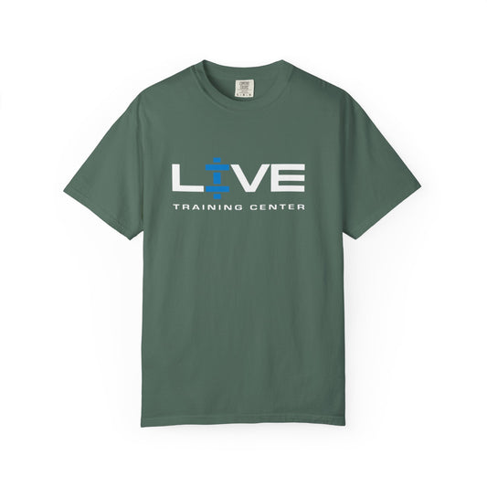 The LIVE Essentials Training Center T-Shirt — Gym Logo Tee