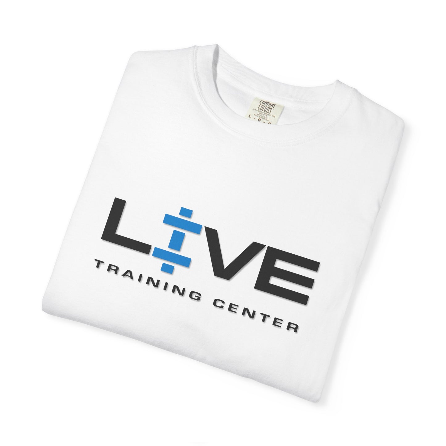 Live Training Center Unisex Garment-Dyed T-shirt | Fitness Apparel